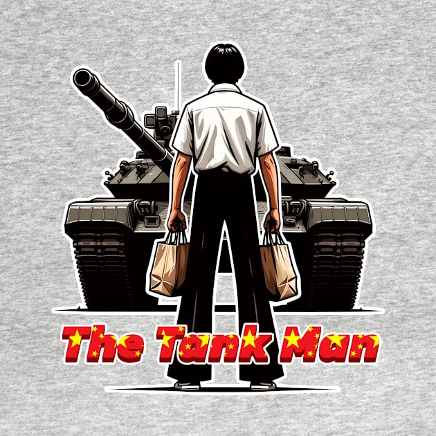 Tank Man by Rawlifegraphic